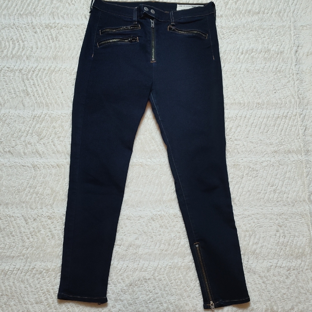 Rag & Bone Women's Jeans Size 30 Dark Wash Soft Harrow